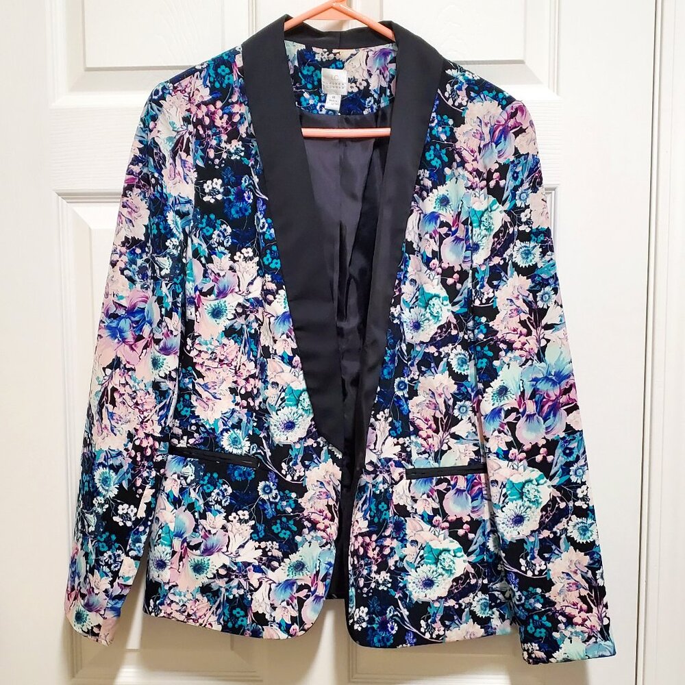 Flowered Summer Dress Jacket
